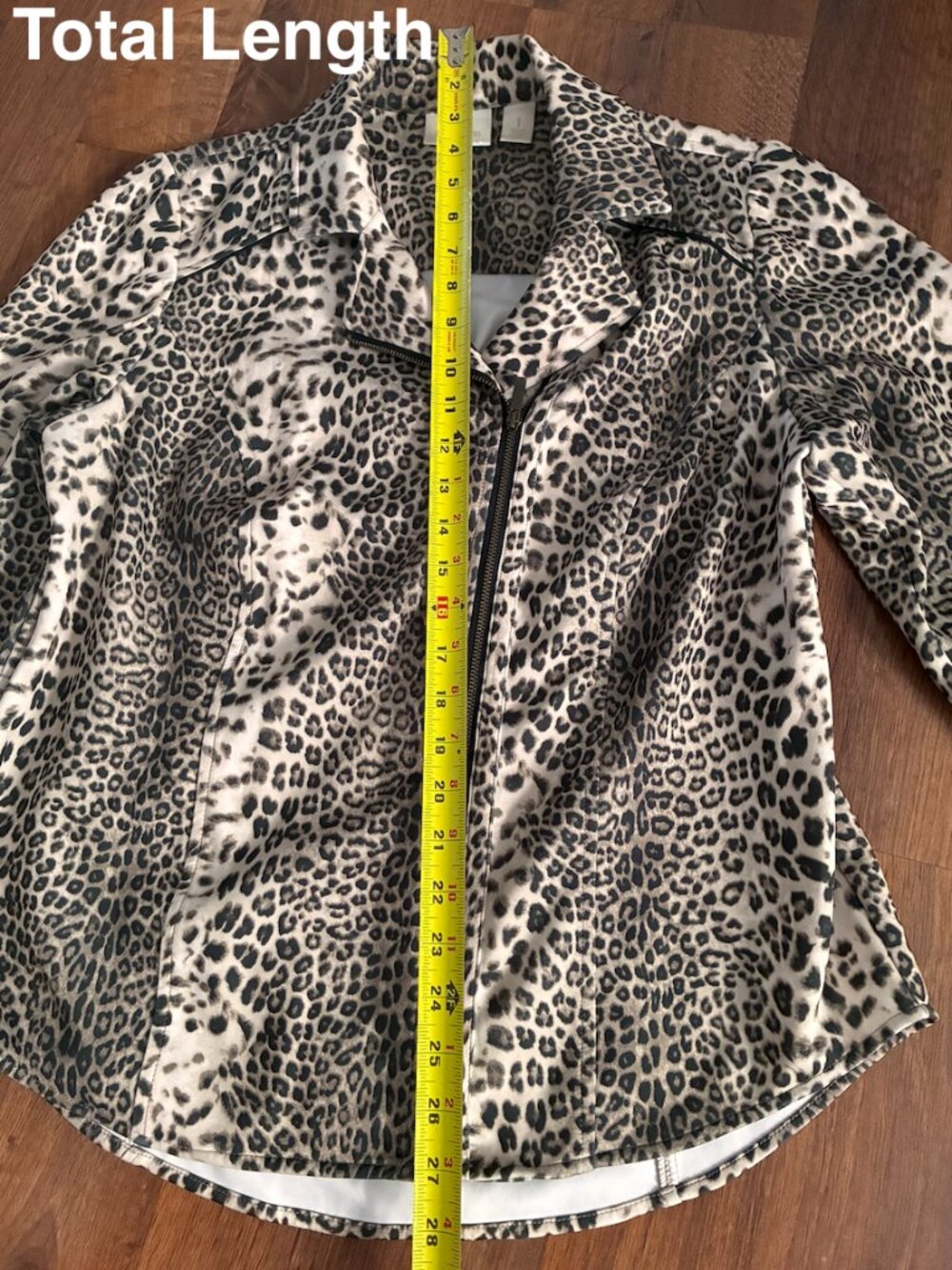 Chico's Animal Jacket - Picture 7 of 13